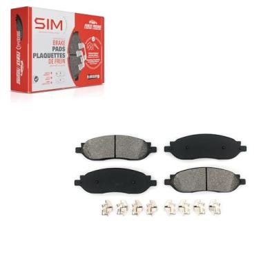 Imagem de Pastilhas de freio a disco traseiro SIM-1068 para Ford F-250 Super Duty F-350 2005-2007