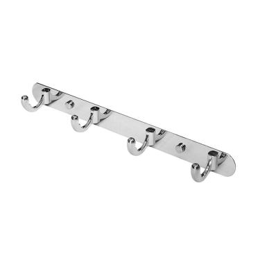 Imagem de Cabide Gancho Barra De Inox Com Cabides De Zmac  Max 505