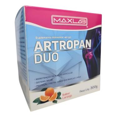 Imagem de Maxlab Artropan Duo Colágeno Tipo 2 Pó - 300g Laranja
