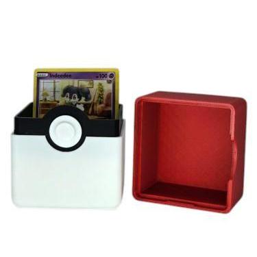 Imagem de Deck Box Porta Cards Pokémon Tcg Caixa Estilo Pokebola - JM3D