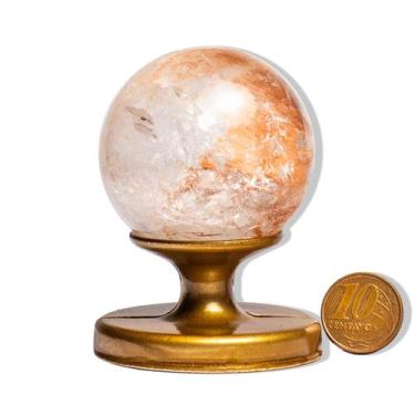 Imagem de Esfera Cristal Pedra Natural 50 a 55mm 180 a 230g Tipo C - CristaisdeC