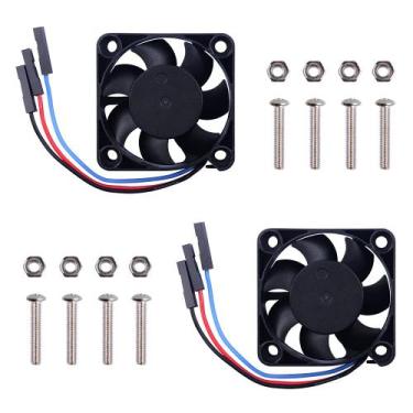 Imagem de Ventilador GeeekPi PWM controlável 40x40x10mm para Raspberry Pi