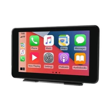 Imagem de Player Multimídia Portátil De 10,26 Polegadas 4K Com Carplay Sem Fio E