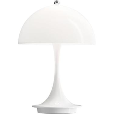 Imagem de Lâmpada De Mesa Recarregável Sem Fio, Lâmpada De Mesa Operada Por Bateria, Portátil 3 Cores & Luz Led Externa Regulável Contínua, Para Exterior/interior/restaurt/casa/pátio