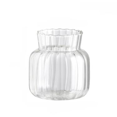 Imagem de Vasinhos Decorativos, Vaso de Vidro Decorativo para Planta Flores Transparente Formato Cilindrico Resistente(Modelo 2 300ML)