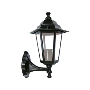 Imagem de Kit 5 Arandelas Taschibra Colonial Tlf 27 Alumínio E27 Bivolt Preto