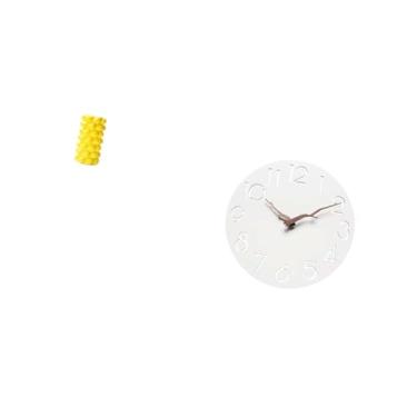 Imagem de Fenteer Combinação de Vaso de Flores de Porcelana E Relógio de Parede para Sala de Estar de Mesa E Cozinha, Escritório, Sala de Estudo, Decoração com Design D