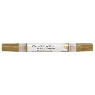 Imagem de Marcador Duo Multimark Artistico Cor Ouro 807 - Faber Castell