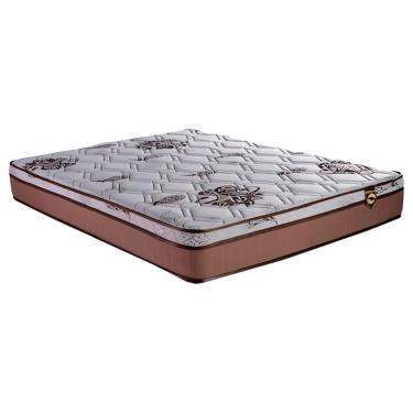 Imagem de Colchão Queen Molas Ensacadas Masterpocket Caribe Euro Pillow (158x198x24) - Luckspuma