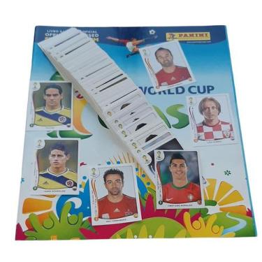Imagem de Lote 185 figurinhas s/ repetição copa 2014 + cr7 e album - PANINI