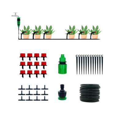 Imagem de Sistema de Irrigação por Gotejamento para Estufa (10m-30m) - Faça Você