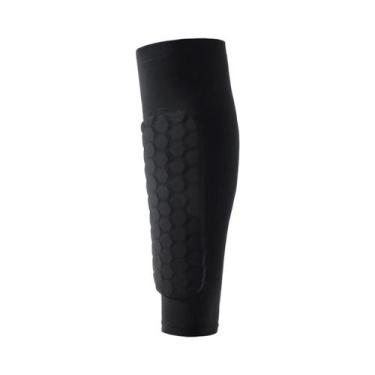 Imagem de Meias De Proteção Para Futebol Com Mangas De Compressão Para Panturril