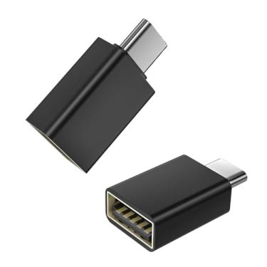 Imagem de [Certificação Apple MFi] Adaptador USB C para USB, USB C macho para USB 3.0 fêmea OTG conversor de cabo compatível com MacBook Pro Air, tablets, iPhone 17 Pro Max/17 Plus/16/15 Series (preto-2