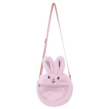 Imagem de Bolsa Pelúcia Coelinha 18cm - 1 unidade - Cromus Páscoa - Rizzo