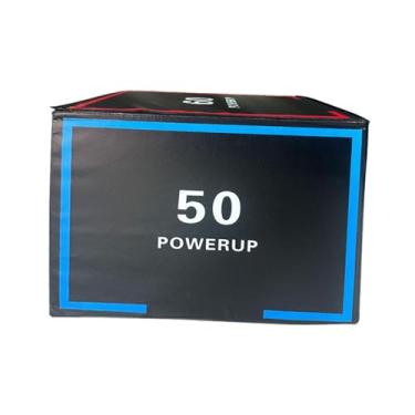 Imagem de IEUDNS Caixa de salto pliométrica, equipamento de exercício de salto 30x35x40 cm, caixa de degraus portátil resistente, treinamento de força para, Style G