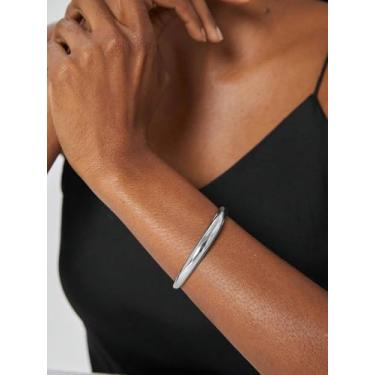 Imagem de Pulseiras minimalistas femininas delicadas bijuterias de zircão cúbico verde uso diário festa presentes de Natal para mulheres