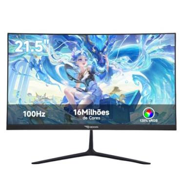 Imagem de Monitor 21.5 Polegadas 100Hz VA Full HD - Cores Profissionais 120% sRGB, Contraste 3000:1, Performance 100Hz, Visualização Confortável, Compatibilidade VESA, Ideal para PC, Escritório e Entretenimento