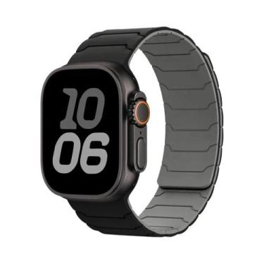 Imagem de Pulseira Magnética De Silicone Para Apple Watch Ultra 2 49mm 45mm 44mm