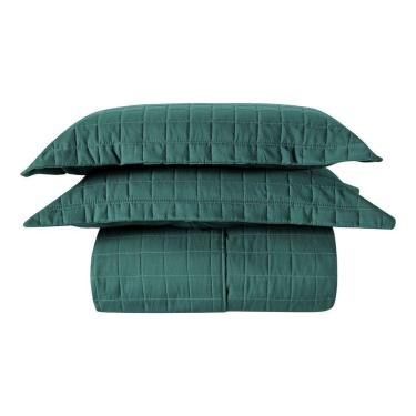 Imagem de Cobre Leito Queen Basic 300 Fios 7 Peças - Verde Mountains