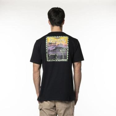 Imagem de CAMISETA M/C PLACES CALIFORNIA - PRETO - GG-Masculino