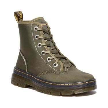 Imagem de Dr. Martens Bota feminina Charlee Chukka, Dms Olive Crepe Nylon, 37
