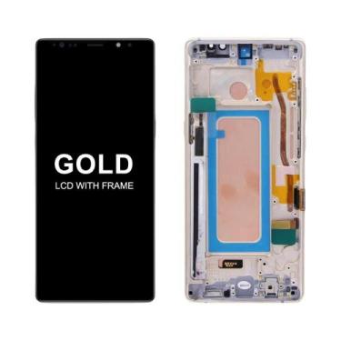 Imagem de Tela LCD Samsung Note8 Com Moldura Para N950F N950U N950W N950FD 100% 