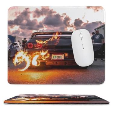 Imagem de Mouse pads quadrados modificados carro R32 Spitfire clássico cool gaming mouse pads base de borracha antiderrapante suprimentos tapete de mouse pad de borracha impermeável mesa mesa pad para