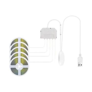 Imagem de Luzes LED COB Indutivas USB 5V 1-6 Peças Com Dimmer De Toque Em Madeir