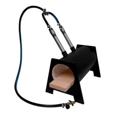 Imagem de Forja A Gás Para Cutelaria/Têmpera De Metais Queimador Duplo