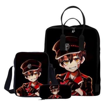 Imagem de Conjunto de mochilas Hanakoskun Yugis Amanes Toilets Bounds, 3 unidades