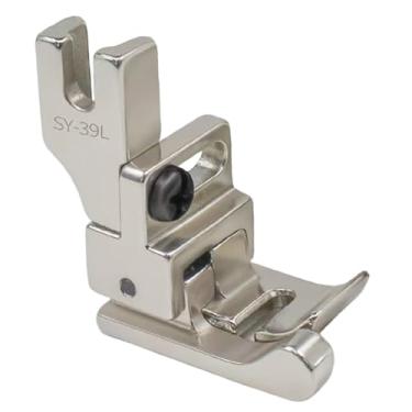 Imagem de KiBcsLic Calcador ajustável em altura para costura reta em superfície plana, em aço, acessório multifuncional para máquina de costura computadorizada de base, Esquerda