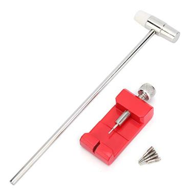 Imagem de ZJchao Kit de Ferramentas Ajustador de Pulseira de Relógio, Profissional, Durável, Liga de Aço, Removedor de Pino de Ligação, Conjunto para Reparo e Manutenção de Relógio, 6 Peças