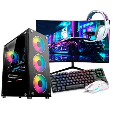 Imagem de PC Gamer Completo Ryzen 5 5600GT, 16GB DDR4, SSD 480GB, 500W 80 Plus, PCGT01-E