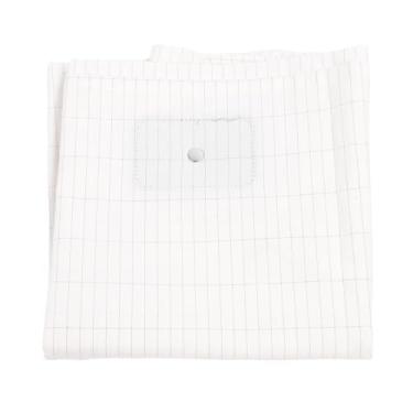 Imagem de Dioche Fronha de Aterramento Algodão Orgânico Fibra Prateada Antiestática Confortável para Viagens Em Casa 51x75cm (Branca)