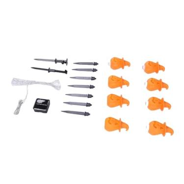 Imagem de GLOGLOW Luz Solar de Abóbora, 8 Pacotes, Decoração de Luz Solar de Abóbora, Luzes de Estaca de, Luzes de de para Jardins, Gramados, Passarelas, Ornamentação de Jardim
