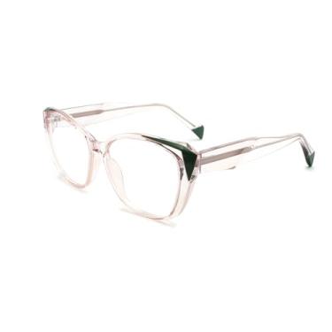 Imagem de Armação de óculos de acetato diária para mulheres e homens, leve e confortável