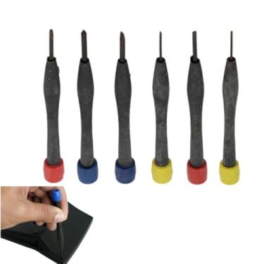 Imagem de Jogo de Chaves Torx 6 Peças – Kit Ferramentas para Eletrônicos, Celulares, Notebooks e Reparos em Geral – Alta Precisão e Durabilidade