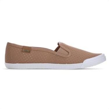 Imagem de Alpargata Moleca Microfuros Nude - Feminino-Feminino