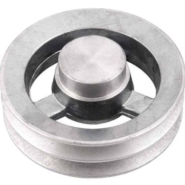 Imagem de Polia Alumínio 150mm 2 Canais Perfil B - Vonder