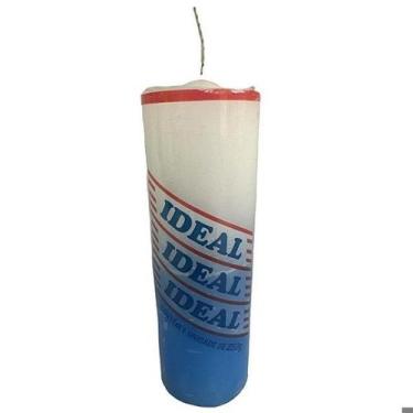 Imagem de Vela 7 Dias Branca x Azul Ideal - Estrela Magia