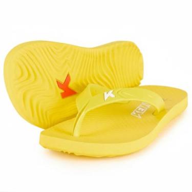 Imagem de Chinelo Kenner New Summer Masculino - Amarelo, 42