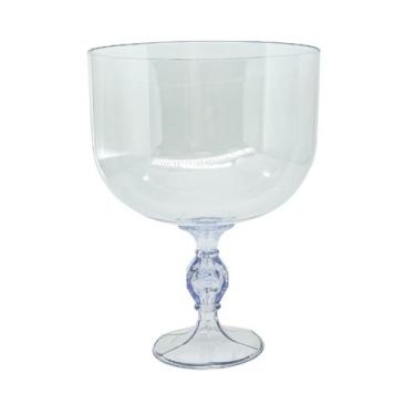 Imagem de Kit 2 Taças 1.250ml Acrílico Transp. Doces Sobremesa Festas - LSC Toys