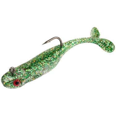 Imagem de Strike King Isca de pesca Pinger Minnow, Jerkbait de plástico macio pré-equipado, robalo, 5,5 cm, 1/113.4 g, pacote com 3, SKPNGR2514-55
