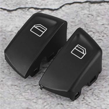 Imagem de Tbest Par de Capa de Botão de Controle de Interruptor de Janela, Abs Antidesgaste, Substituição Direta para Vito Sprinter Vito W639 Sprinter Mk2 W906 Series