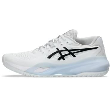 Imagem de ASICS Tênis masculino Gel-Resolution X, Branco/preto, 38