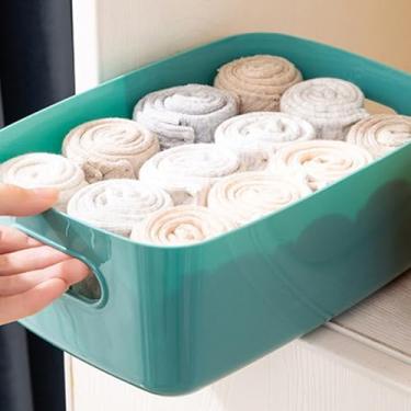 Imagem de Organizador de armário plástico estilo simples multifuncional e grande capacidade para cosméticos ferramentas organização cozinha banheiro