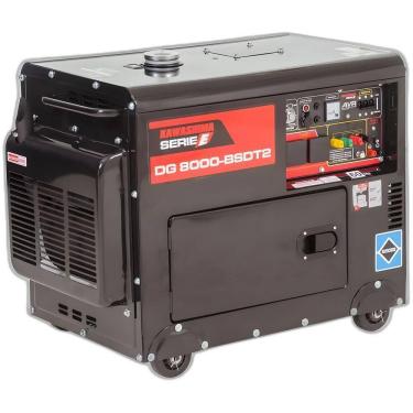Imagem de Gerador à Diesel Dg8000bsdt2 5700w 220/110v Trif. Kawashima