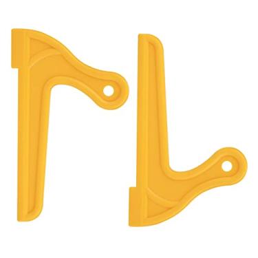 Imagem de Naroote Bastões de Segurança para Carpintaria, Material Abs Durável para Roteador de Serra de Mesa, 2 Peças para Carpinteiros e Entusiastas de Diy, Amarelo 8,07x5,12 Polegadas