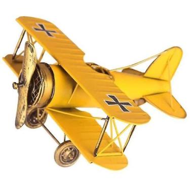 Imagem de Modelo de avião: vintage, ferro retrô, artesanato em metal feito à mão