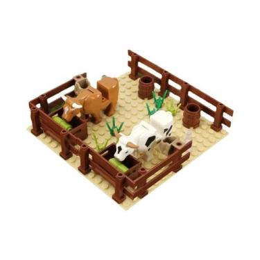 Imagem de Cenários De Blocos De Montar De Fazenda De Animais DIY Divertidos: Ace